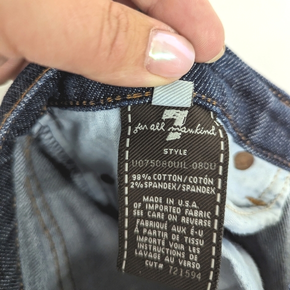 7 for all mankind bootcut jeans - Picture 8 of 8